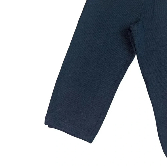 St. John Sport Cropped Black Pants Capri Stretch Santana Knit Size Small Women's - Picture 4 of 8